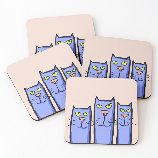 Item preview, cat siblings designed and sold by ThomaeArt.