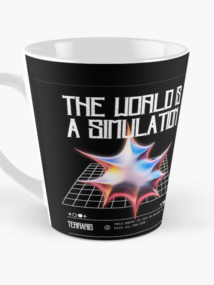 Thumbnail 3 of 4, Coffee Mug, Simulation Theory designed and sold by MaxLevelMerch.