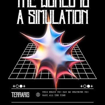 Artwork thumbnail, Simulation Theory by MaxLevelMerch