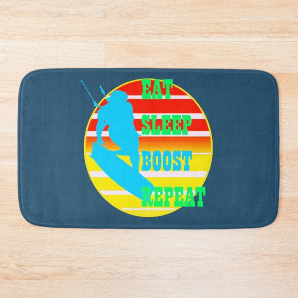 Item preview, Eat Sleep Boost Repeat Female Kitesufer Retro Sunset 2 designed and sold by taiche.