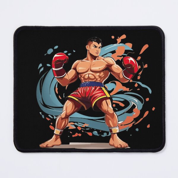 Item preview, Muay Thai Fighter designed and sold by Puristock.