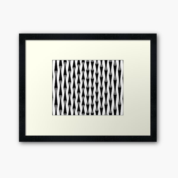 Optical Illusion, delusion, fantasy, hallucination, phantasm, phantom, ghost, specter Framed Art Print