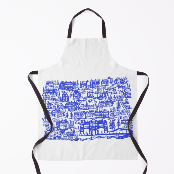 Item preview, Cottesloe Summer Map designed and sold by Anne Gee.