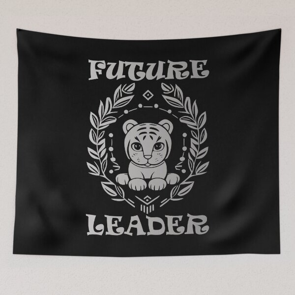 Item preview, Future Leader Tiger - Grey designed and sold by Soulemotion.