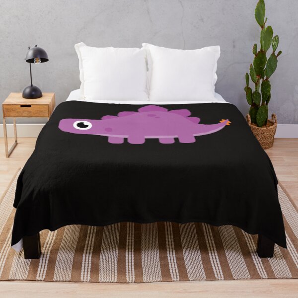 Item preview, Purple Cartoon Dinosaur designed and sold by BRODOODWIN.