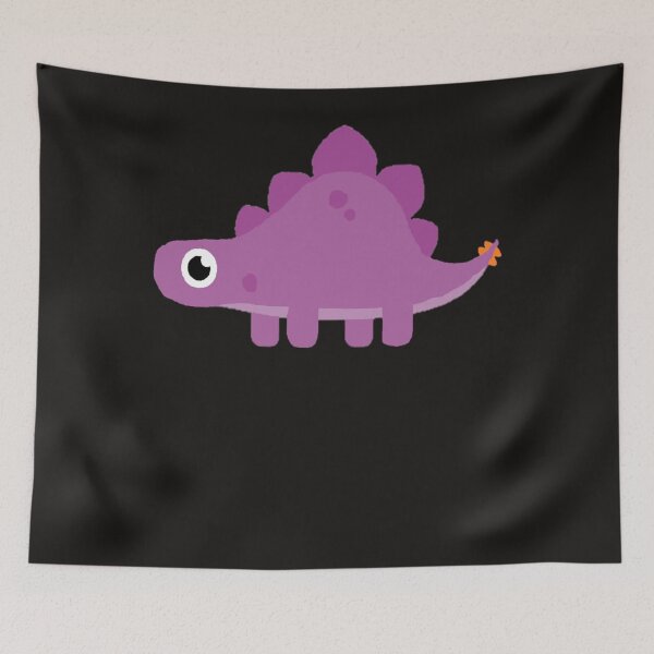 Item preview, Purple Cartoon Dinosaur  designed and sold by BRODOODWIN.