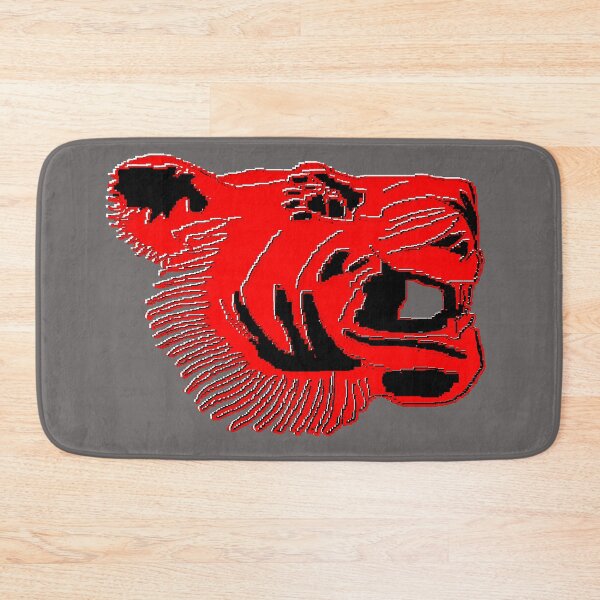 Item preview, Chinese Tiger Head tyger pixel art designed and sold by 4rpixs.