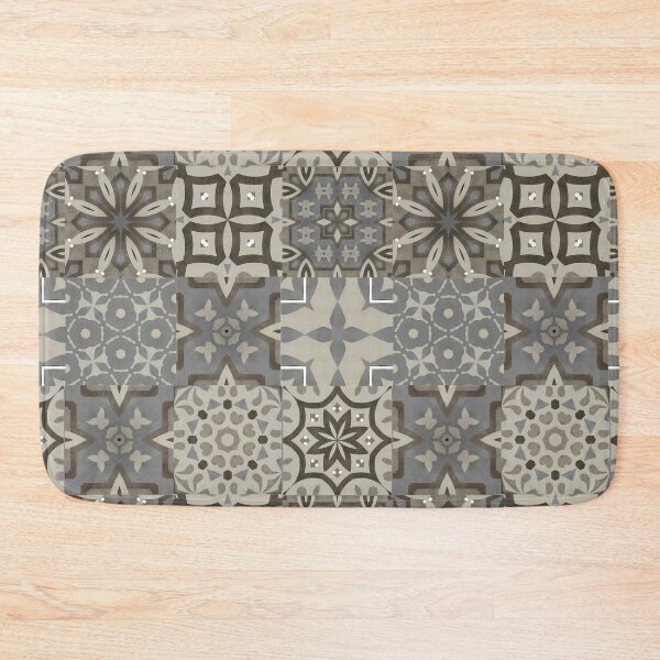 Item preview, Neutral,beige,grey tiles,Moroccan tiles  designed and sold by MariaMarinova.