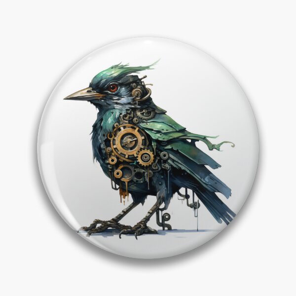Item preview, Steampunk Bird made of Clockwork Gears designed and sold by SchorlCraft.