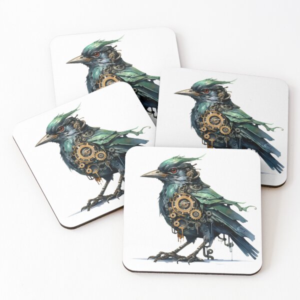 Item preview, Steampunk Bird made of Clockwork Gears designed and sold by SchorlCraft.