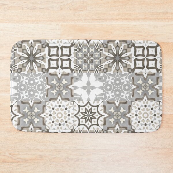 Item preview, Neutral,beige,grey tiles,Moroccan tiles  designed and sold by MariaMarinova.
