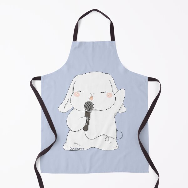 Item preview, Singer Worship Leader Bunny | White Holland Lop Rabbit | Bunniesmee designed and sold by bunniesmee.