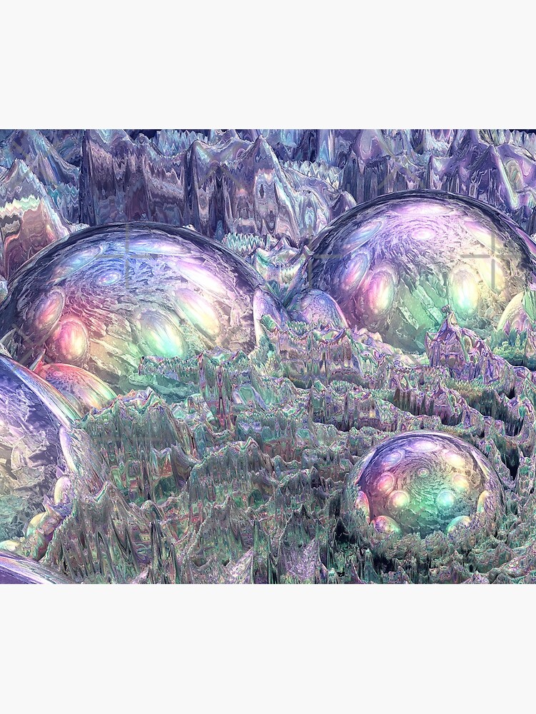 Reflecting Spheres In Space by perkinsdesigns
