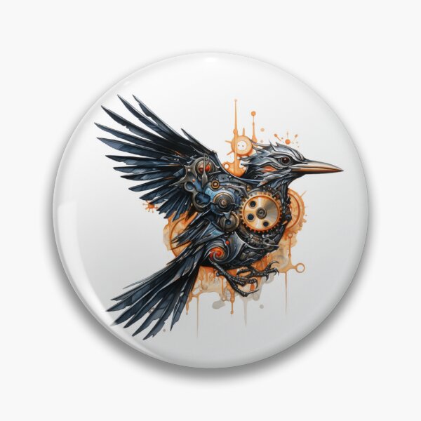 Item preview, Steampunk Bird made of Clockwork Gears designed and sold by SchorlCraft.