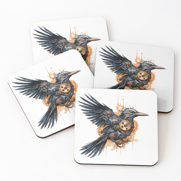 Item preview, Steampunk Bird made of Clockwork Gears designed and sold by SchorlCraft.