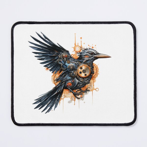 Item preview, Steampunk Bird made of Clockwork Gears designed and sold by SchorlCraft.