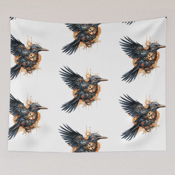 Item preview, Steampunk Bird made of Clockwork Gears designed and sold by SchorlCraft.