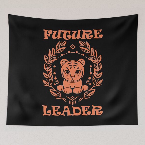 Item preview, Future Leader Tiger - Coral designed and sold by Soulemotion.