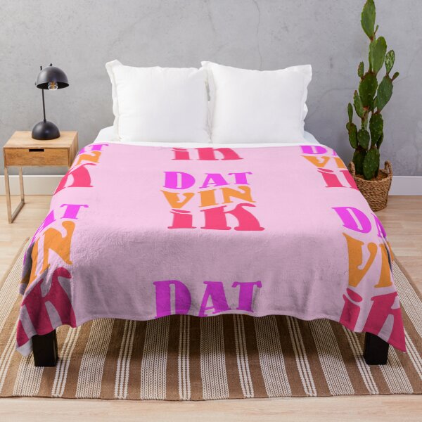Item preview, Dat Vin Ik, Dutch Saying, Quote in Retro Style designed and sold by DiensDesign.