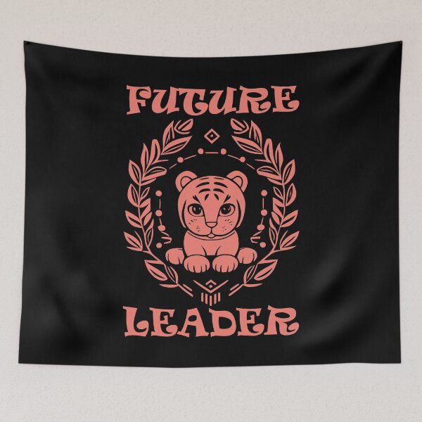 Item preview, Future Leader Tiger - Salmon designed and sold by Soulemotion.