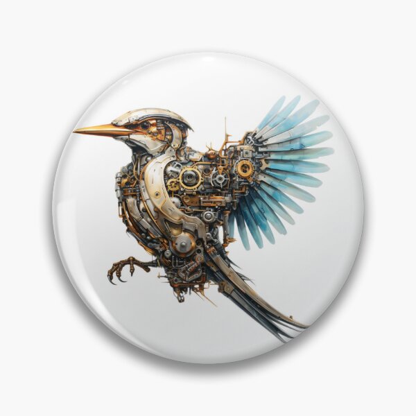Item preview, Steampunk Bird made of Clockwork Gears designed and sold by SchorlCraft.