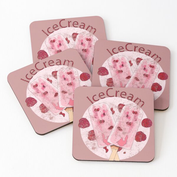 Item preview, Raspberry Ice-cream  designed and sold by Berra-Art.
