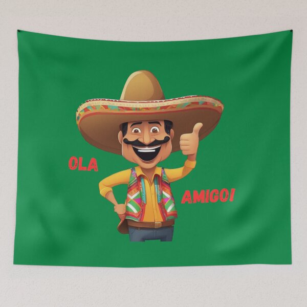 Item preview, Ola amigo! designed and sold by By Nayla.