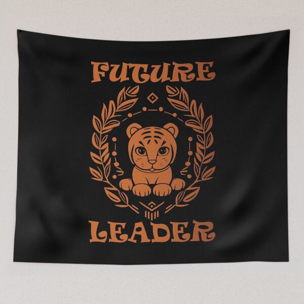 Item preview, Future Leader Tiger - Chocolate designed and sold by Soulemotion.