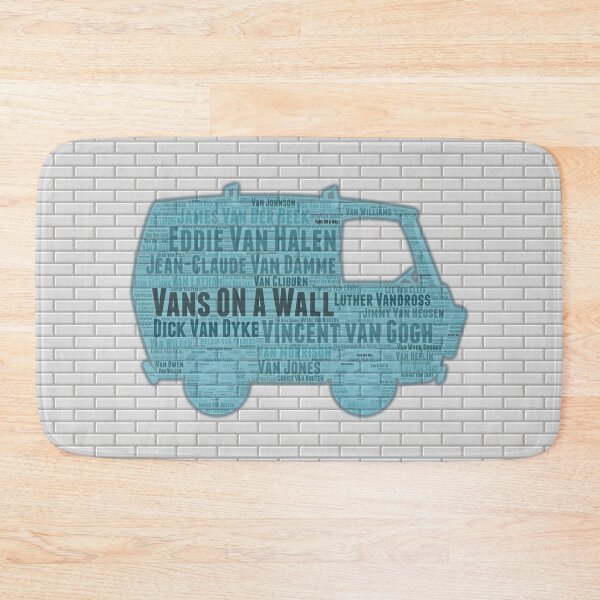 Item preview, Vans ON A Wall - Blue designed and sold by Fanarchist.