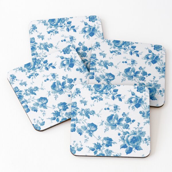 Item preview, Chinoiserie,toile,floral toile,roses,vintage art designed and sold by MariaMarinova.