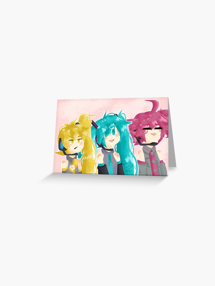 Vocaloid Triple Baka Chibis Poster for Sale by c10884