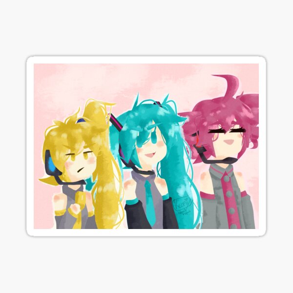 Triple Baka Squad Sticker for Sale by coupic