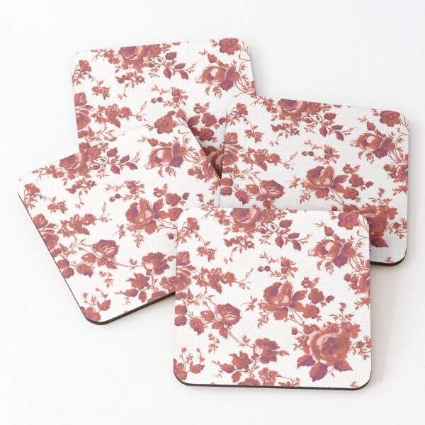 Item preview, Chinoiserie,toile,floral toile,roses,vintage art designed and sold by MariaMarinova.