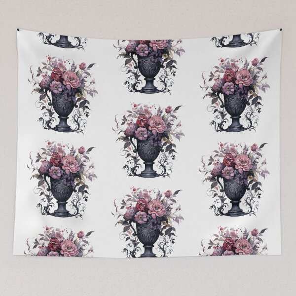 Item preview, Gothic Flowers in a Vase designed and sold by SchorlCraft.