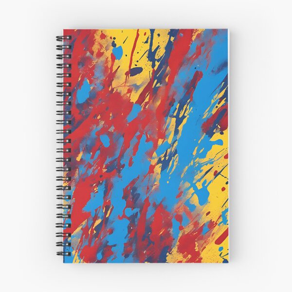 Item preview, Primary Color Mash up - graffiti paint splash design designed and sold by SirenSeventyOne.