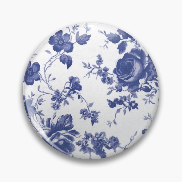Item preview, Chinoiserie,toile,floral toile,roses,vintage art designed and sold by MariaMarinova.
