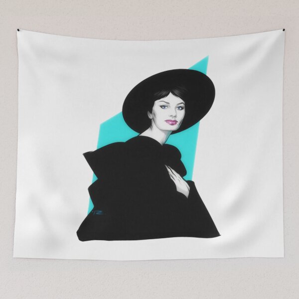 Item preview, Sophia Loren - An Illustration By Paul Cemmick  designed and sold by NancyJCedillo.