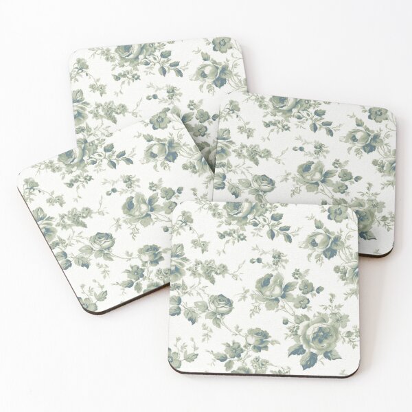 Item preview, Chinoiserie,toile,floral toile,roses,vintage art designed and sold by MariaMarinova.