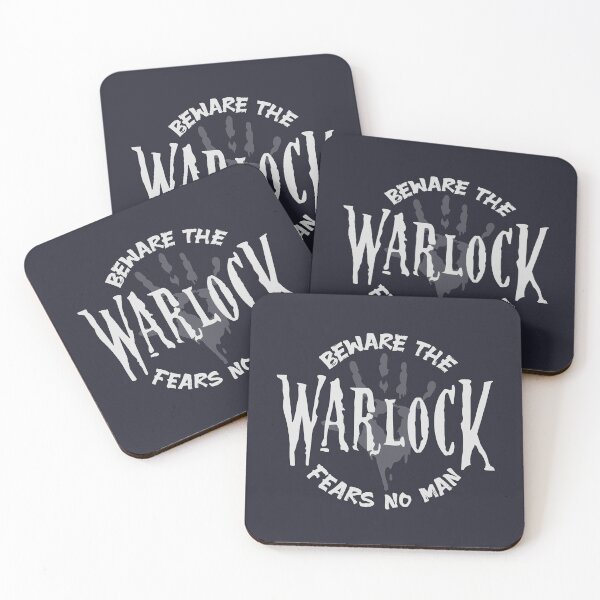 Item preview, Copy of Beware the Warlock fears no Man DnD designed and sold by wolfkin-design.