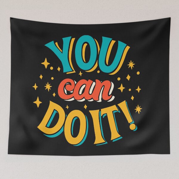Item preview,  'You Can Do It'  designed and sold by TakedaDesign.