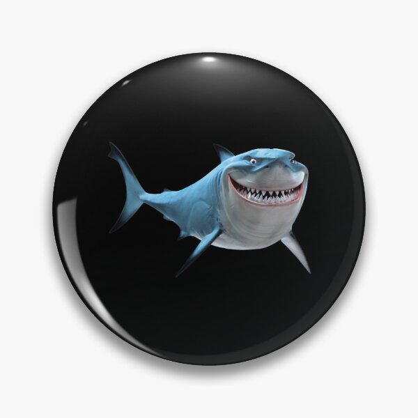 Item preview, Bruce the Shark designed and sold by TawandaCuriel.
