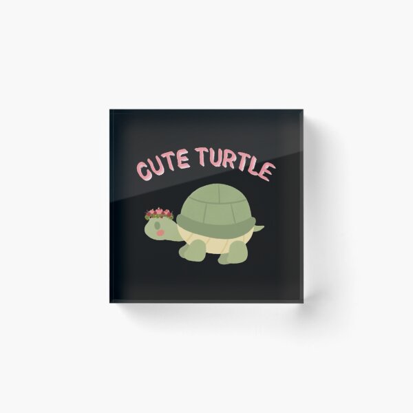 Item preview, cute turtle stickers designed and sold by TawandaCuriel.