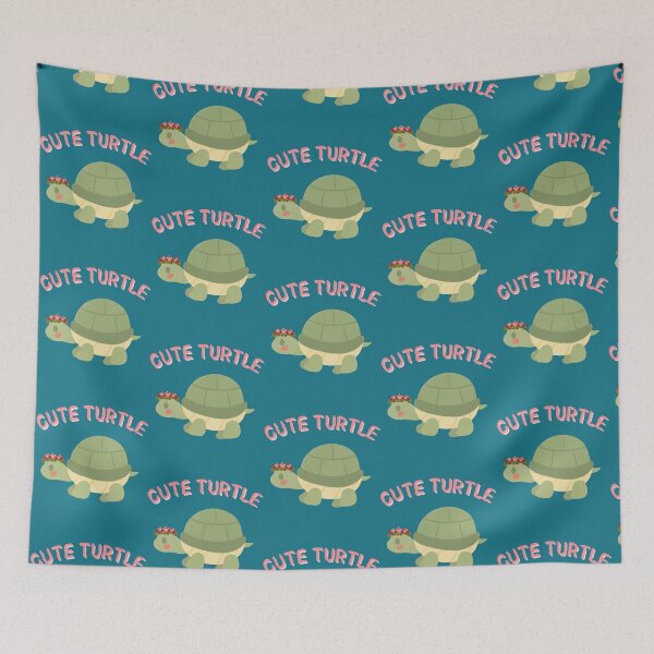 Item preview, cute turtle stickers designed and sold by TawandaCuriel.