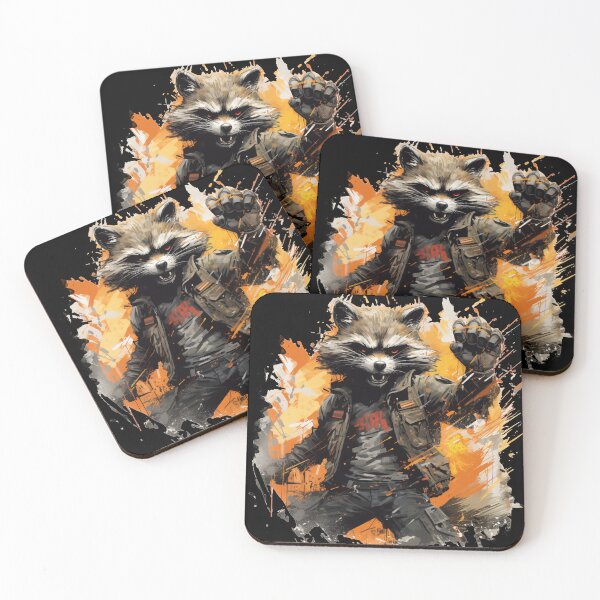 Item preview, Comic graffiti raccoon designed and sold by Shaani.