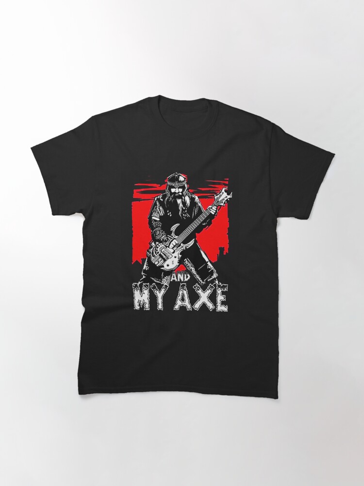 Thumbnail 3 of 7, Classic T-Shirt, Gimli and My Axe Heavy Metal designed and sold by ShopERLCS.