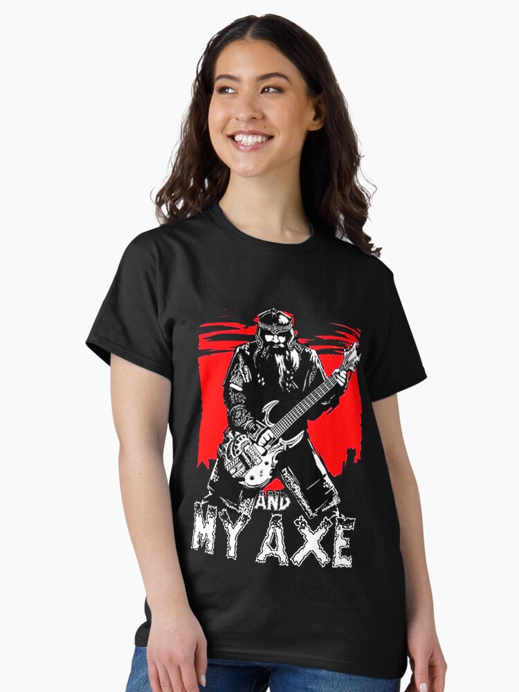 Thumbnail 2 of 7, Classic T-Shirt, Gimli and My Axe Heavy Metal designed and sold by ShopERLCS.