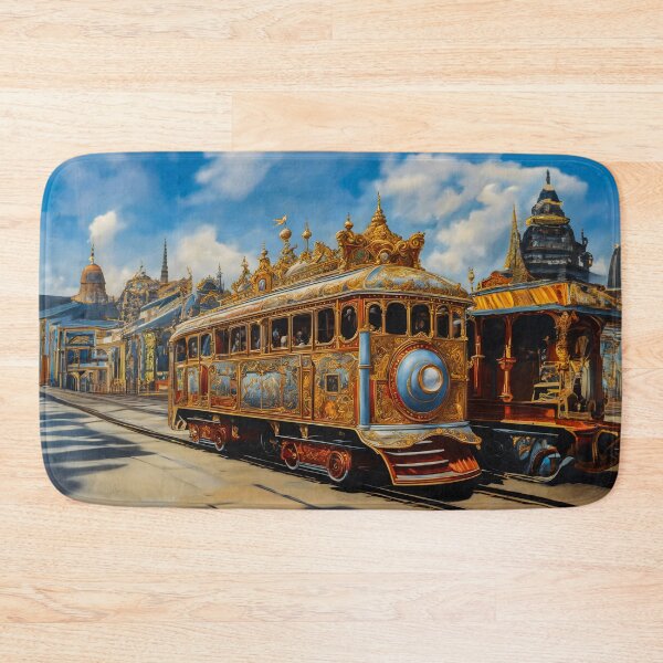 Item preview, The Calcutta Tram designed and sold by PictureNZ.