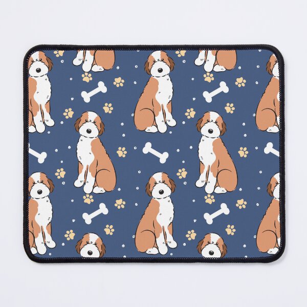 Item preview, Sable Aussiedoodle Aussie Doodle Dog designed and sold by Lulupainting.