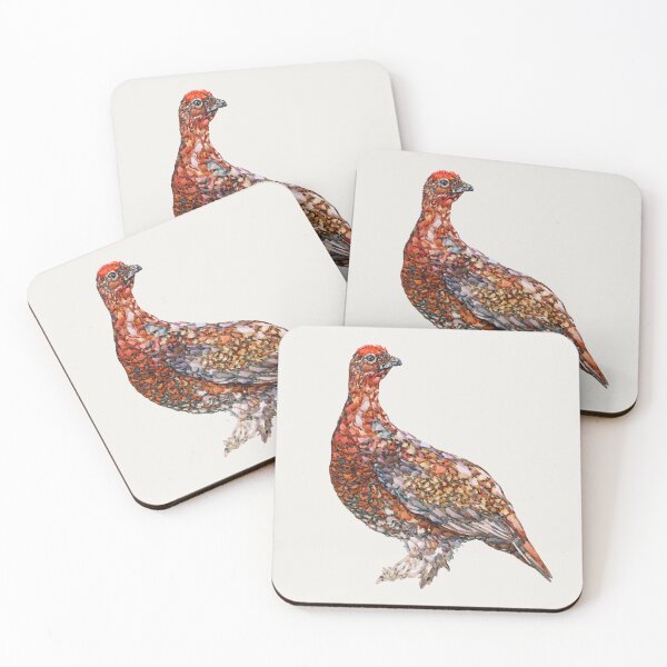 Item preview, Watercolour Red Grouse designed and sold by beccaboyce.