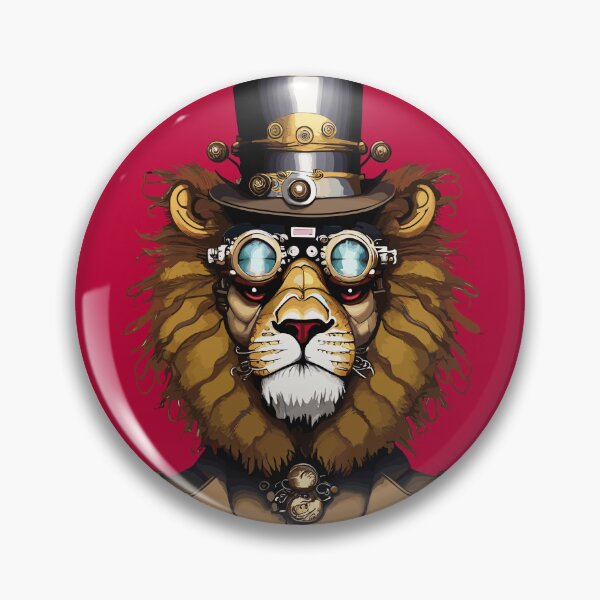 Item preview, Mechanical steampunk lion designed and sold by Niktarka.